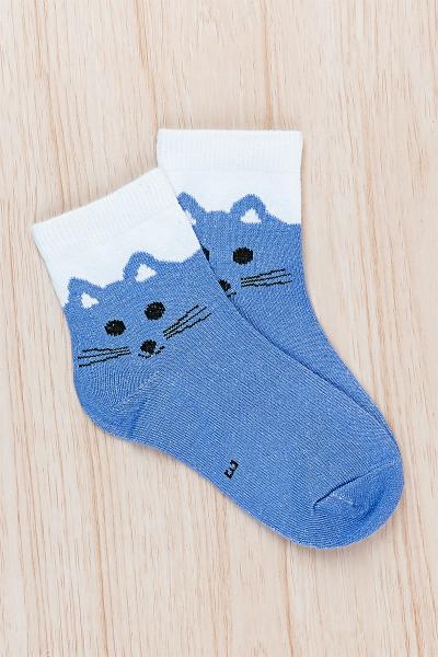 Шкарпетки для дівчаток, блакитні 600200246-016