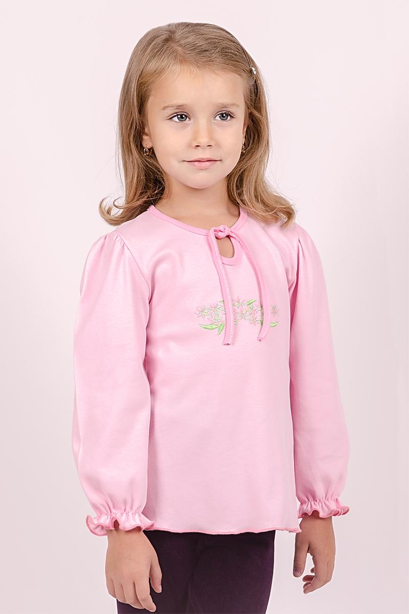 Блуза детская, розовая 010373304-005