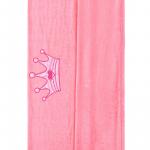 Плед детский, коралловый с розовой вышивкой 150024501-164