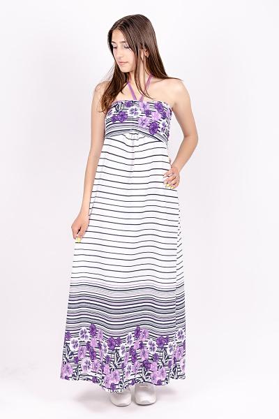 Сарафан жіночий, бузковий 390800105-010