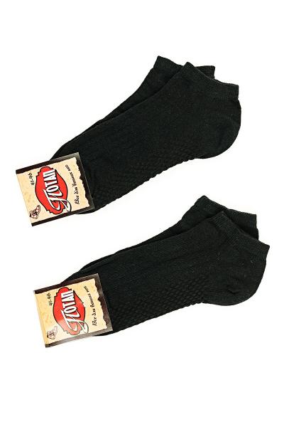 Носки мужские укороченные, черные 602030643-002