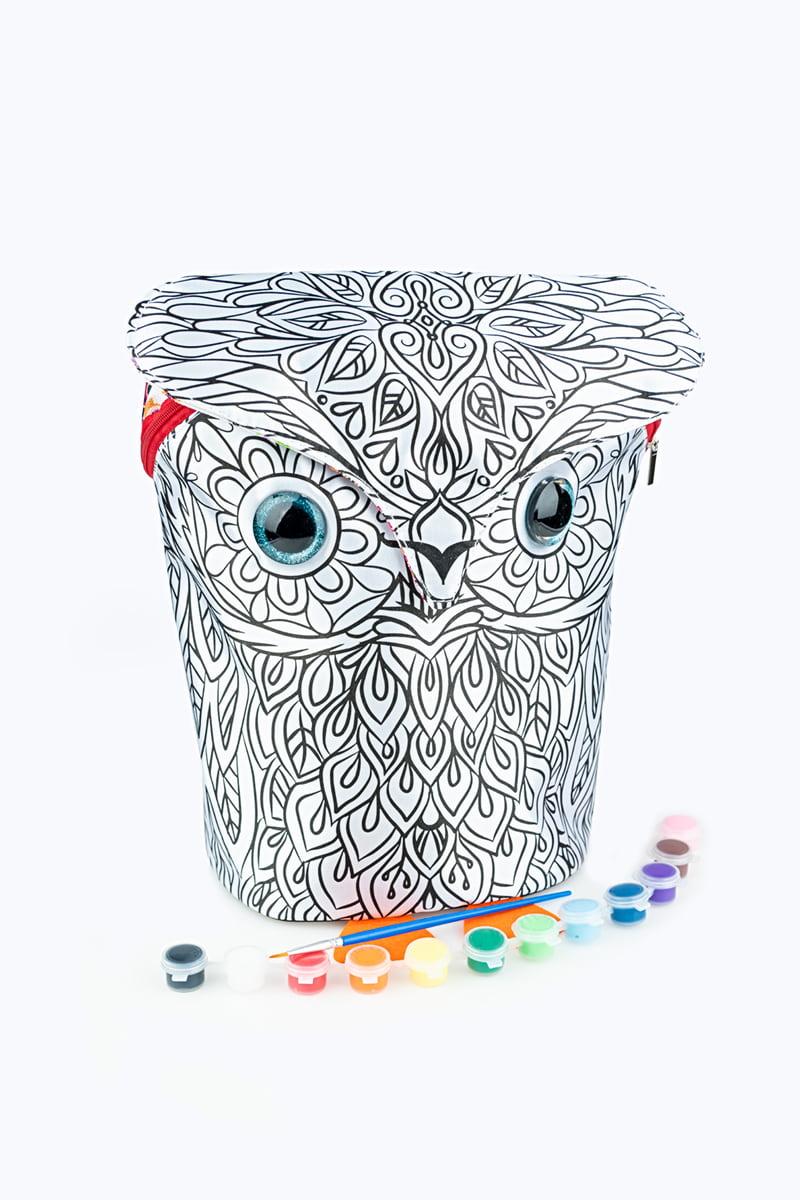 Сумка-раскраска MY COLOR OWL-BAG, СОВА, 851074580-001