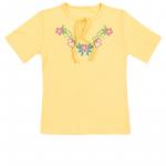 Блуза детская, желтая 010381304-012