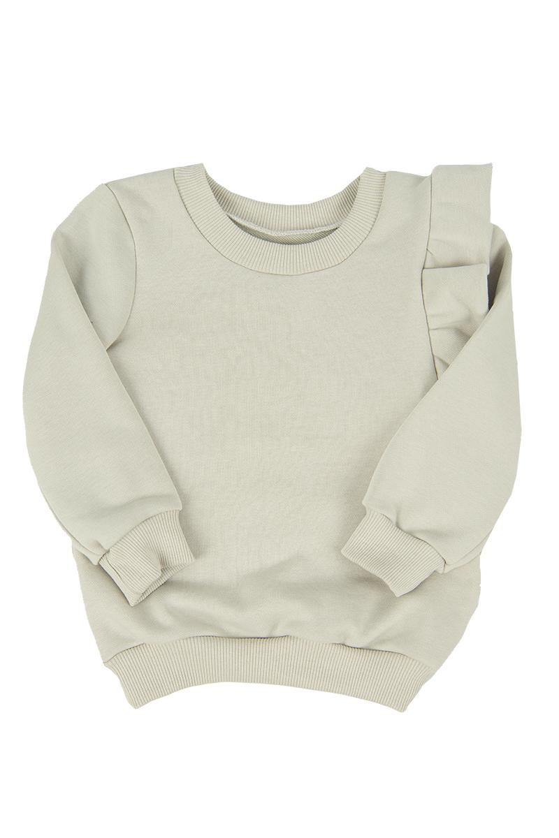 Свитшот детский, светло-оливковый 230847237-126