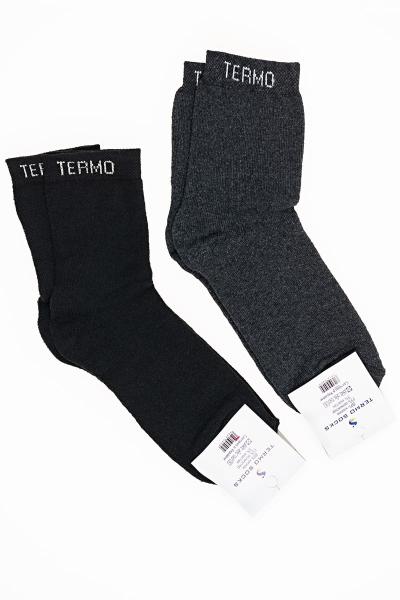 Носки мужские высокие, черные 600026-002