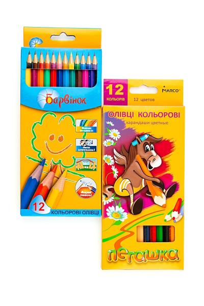 Олівці кольорові, 12 кольорів 14920