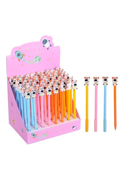 Ручка гелева СОБАЧКА, синя 6028102