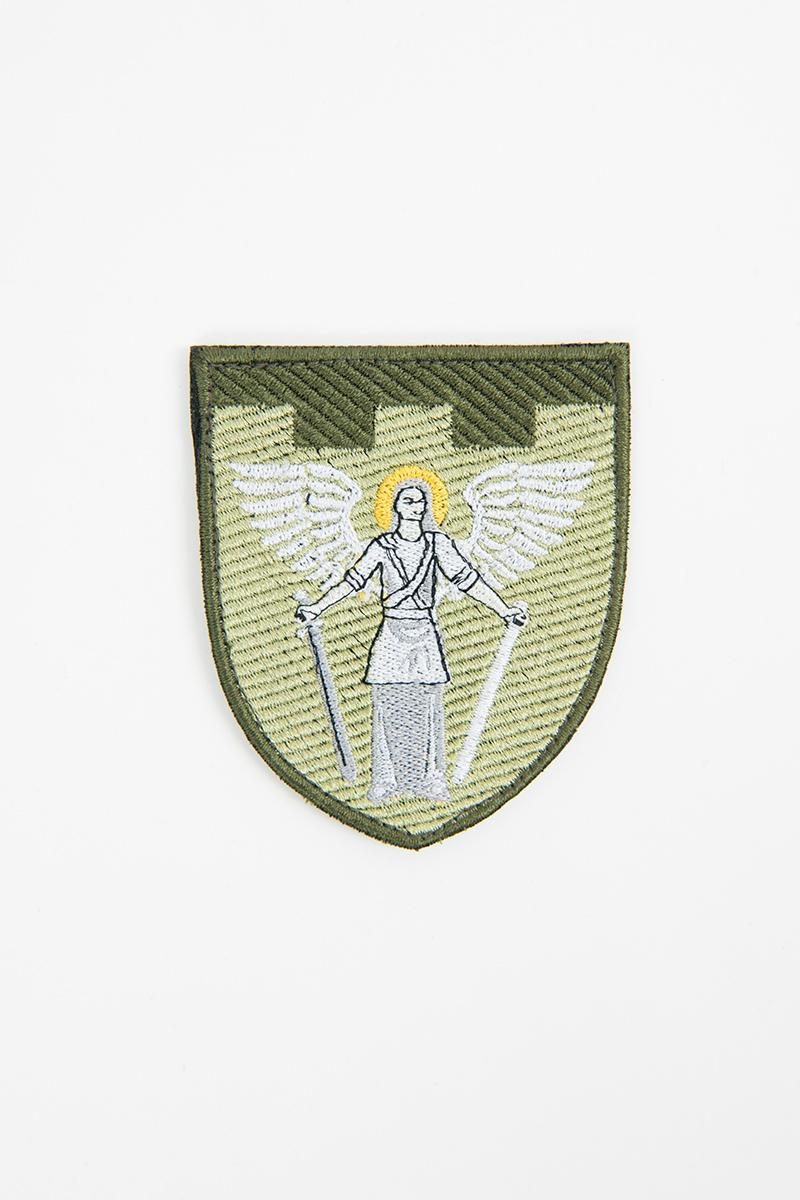 Шеврон 114 Отдельная бригада территориальной обороны (Киевская область), зеленый 500104000-046