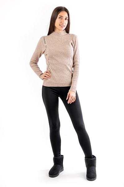 Лосини теплі жіночі, чорні 341731000-002