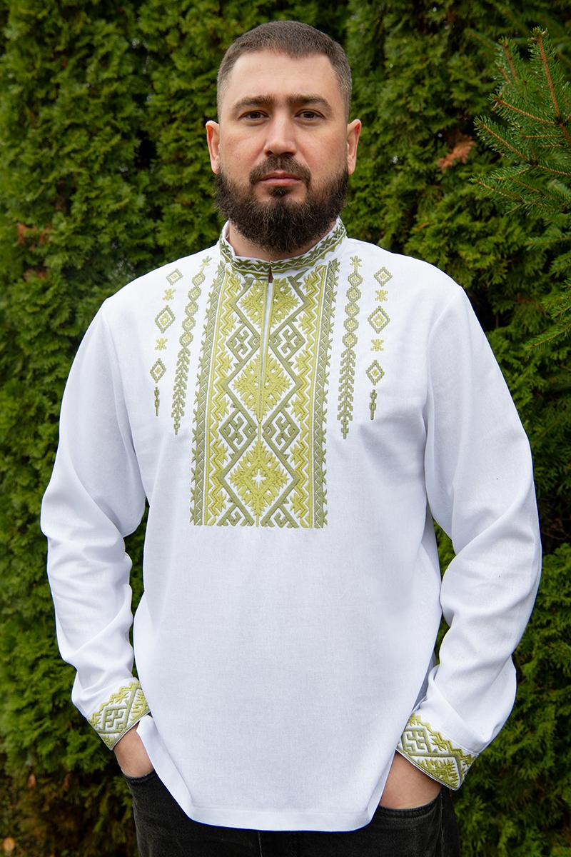 Вишиванка чоловіча, біла 470150193-001