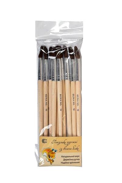 Пензлик натуральний, №10 89010