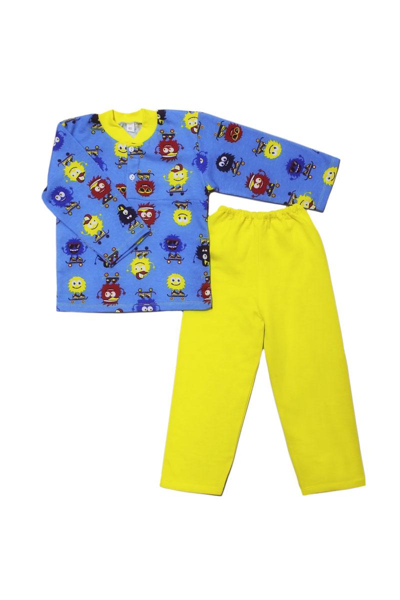 Пижама детская, лимонная 170119202-013