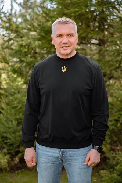 Світшот чоловічий, чорний 480922170-002