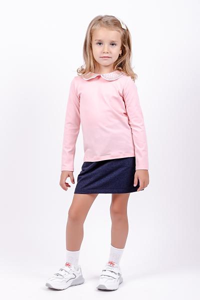 Блуза для девочки, розовая 010391111-005