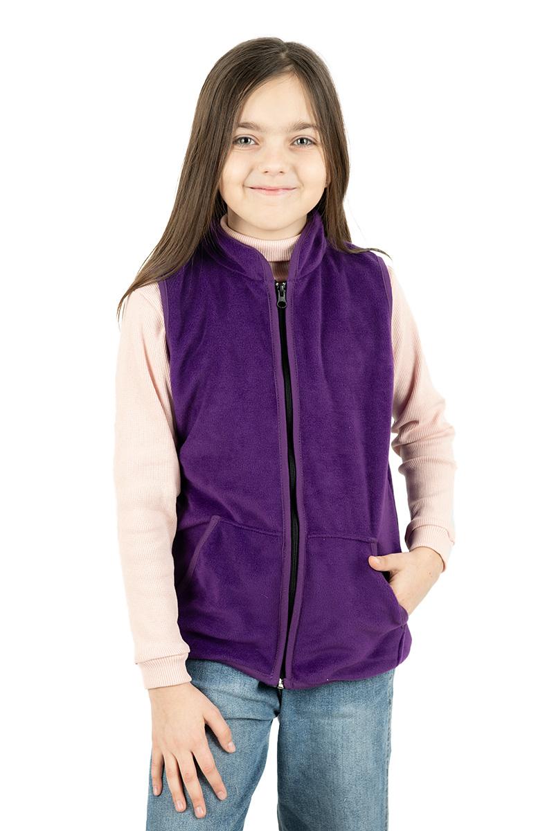 Жилет дитячий, фіолетовий 050078901-160