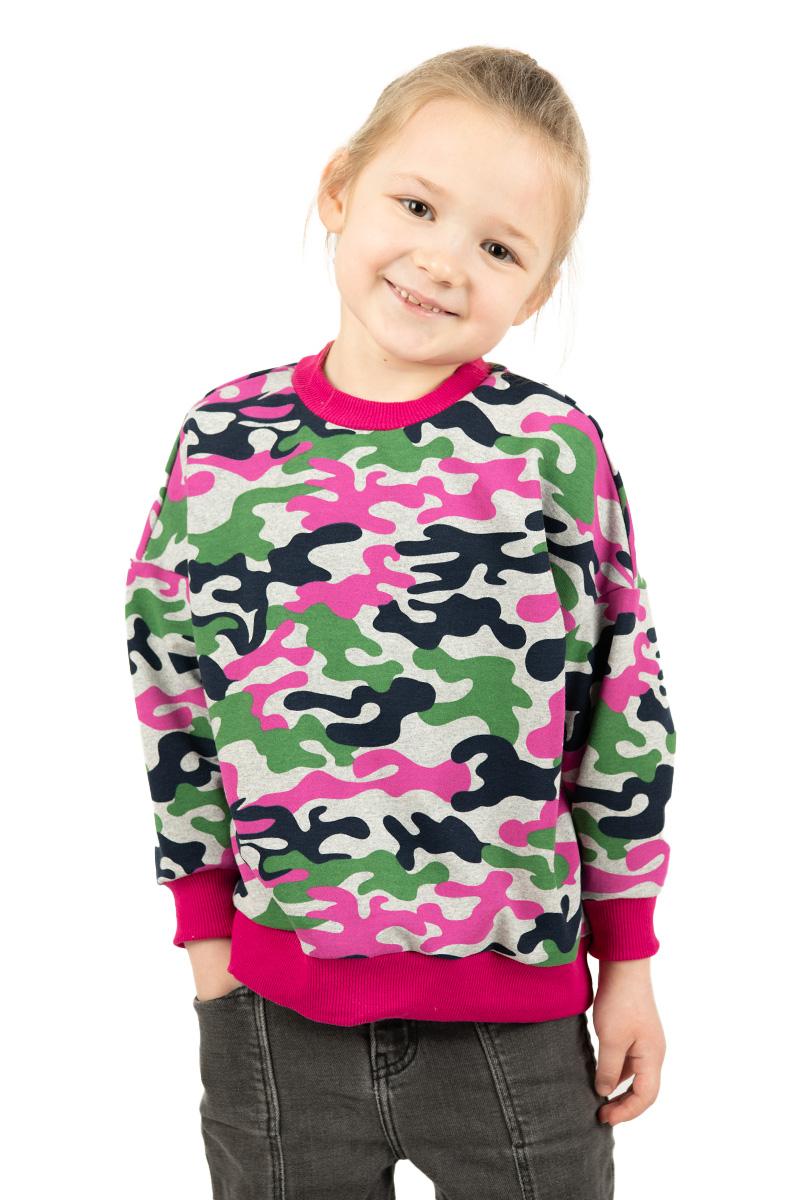 Світшот дитячий, малиновий 230850170-006