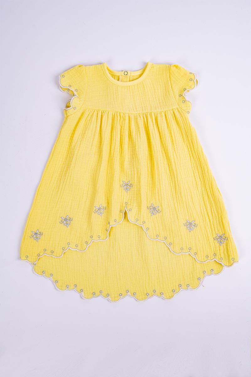 Плаття для дівчинки, жовте 100248194-012