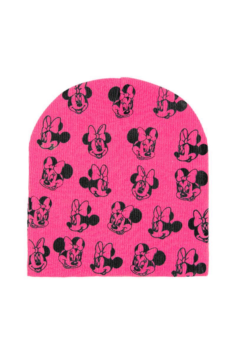 Шапка для девочки, розовая 047103100-005