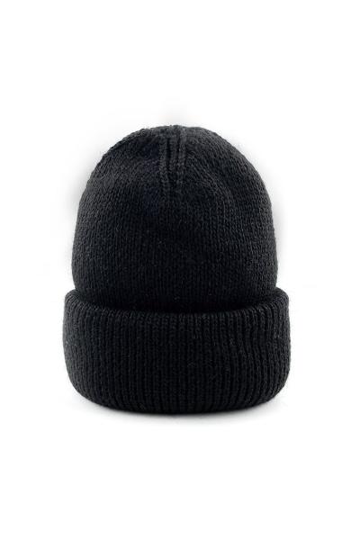 Шапка жіноча зимова, чорна 042301522-002