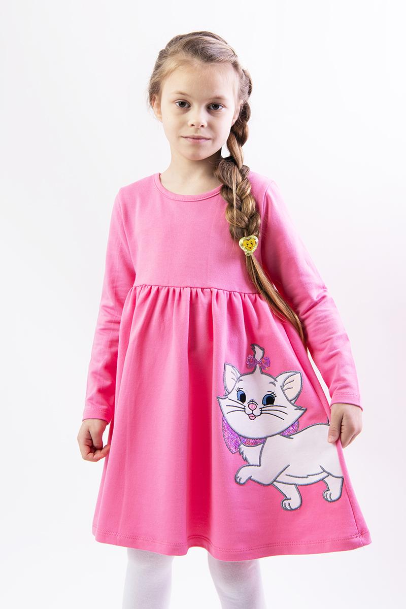 Платье для девочек, розовое 180674170-005