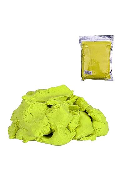 Кінетичний пісок 500 г, салатовий 203