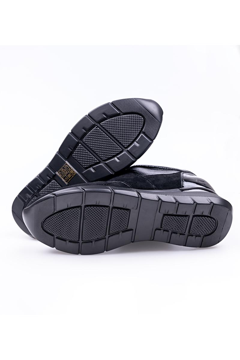 Кросівки жіночі MENGFUNA чорні 6105-002.