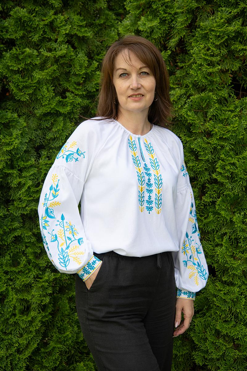 Вишиванка жіноча, біла 301075193-001