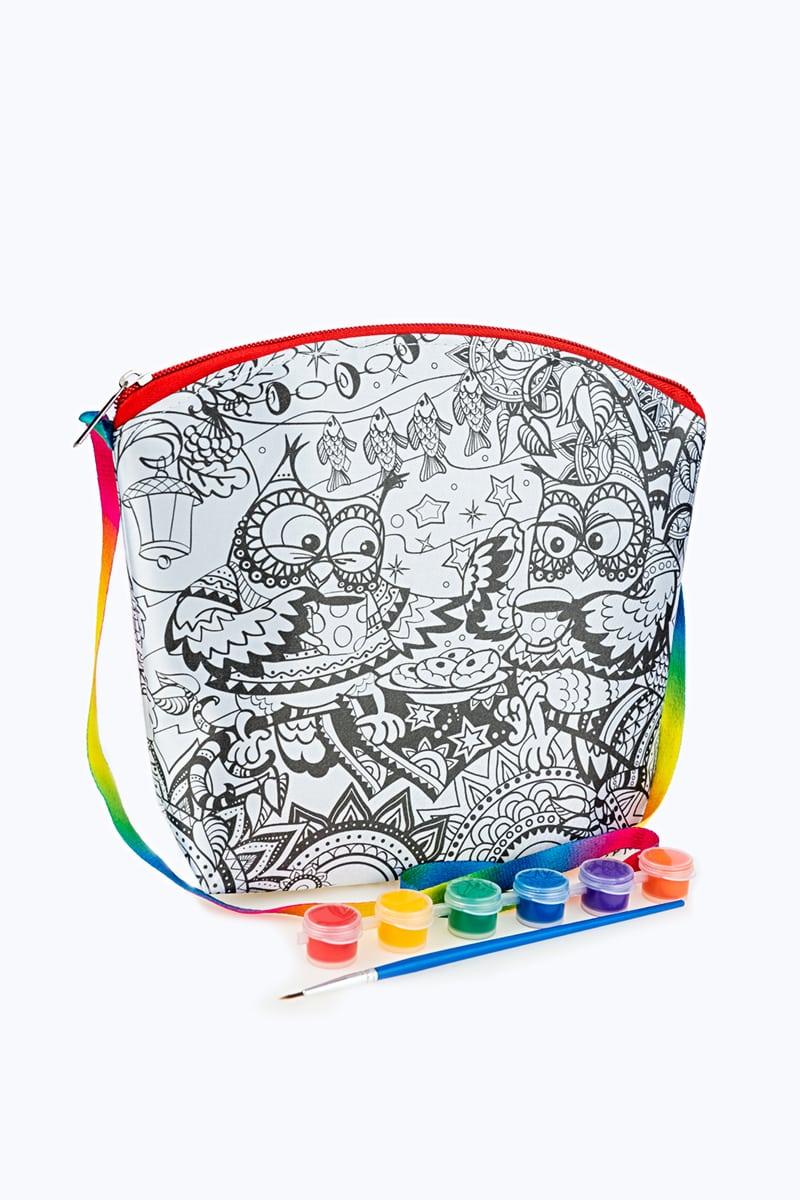 Сумка-розмальовка, My color bagpack, СОВА, 859149200-003