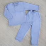 Пижама детская, голубая 170119501-026