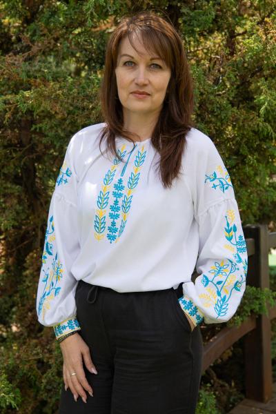 Вишиванка жіноча, біла 301074193-001