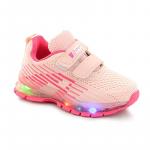Кросівки дитячі для дівчинки, рожеві 704414090