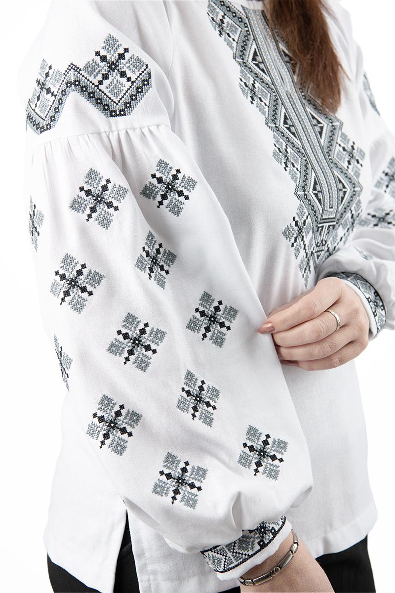 Вышиванка женская, белая 301067193-001