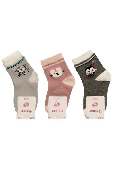 Шкарпетки для дівчаток, асорті 600300303-000