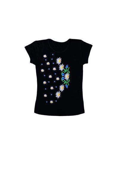 Вышиванка женская, черная 300995304-002(2)