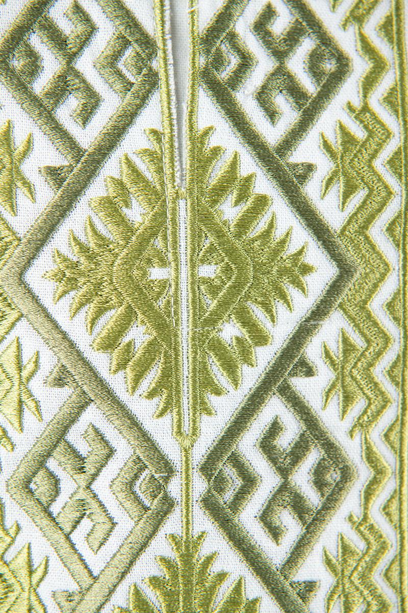 Вышиванка для мальчиков, белая 210527193-001