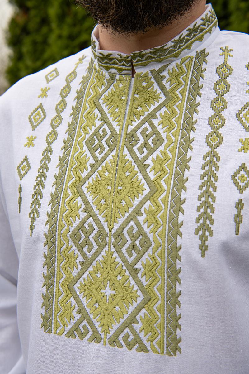Вишиванка чоловіча, біла 470150193-001