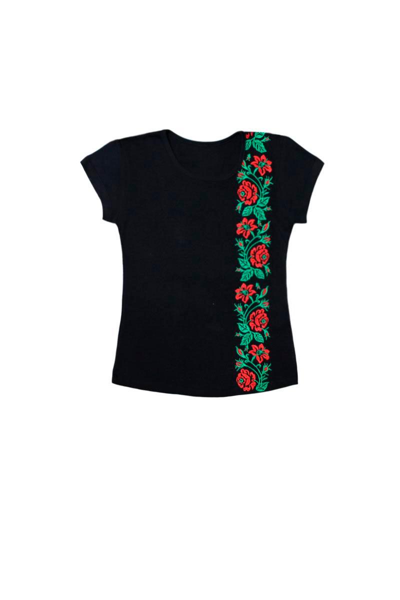 Вишиванка жіноча, чорна 300995304-002(1)