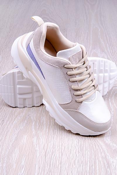 Кросівки жіночі, бежеві VIOLETA 98-13