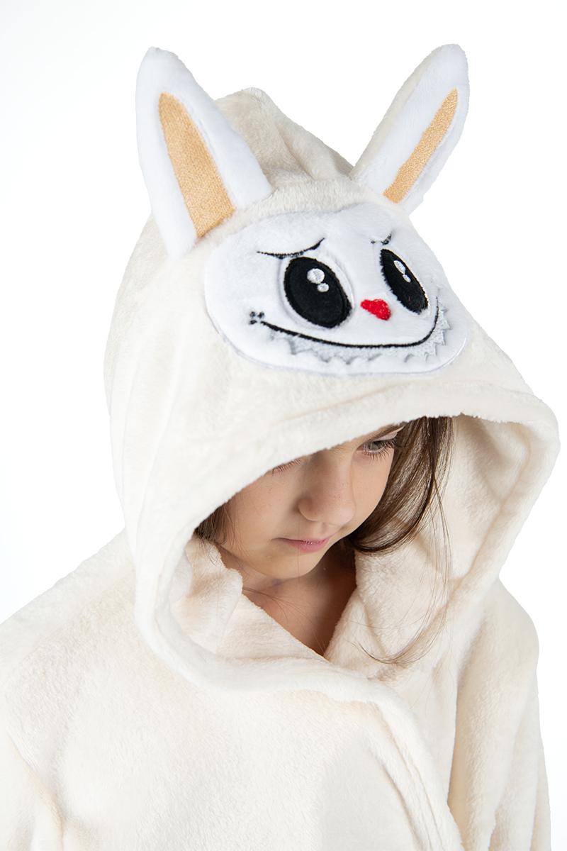 Халат детский Лабубу, молочный 270198504-035