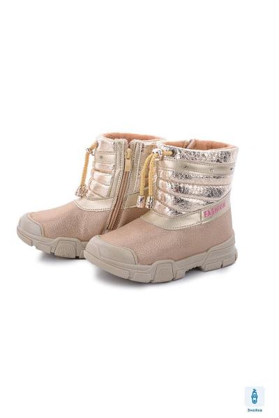 Чоботи для дівчинки, золото 704062690-350