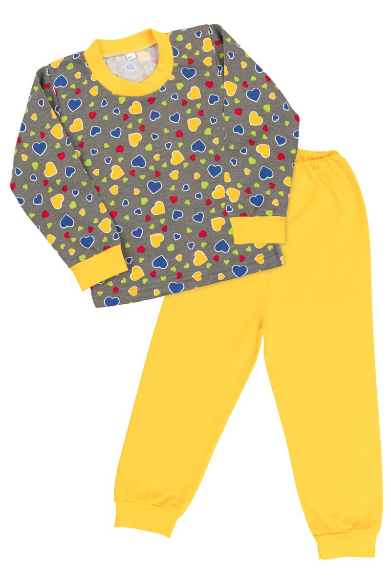 Пижама детская, лимонная 170131202-013