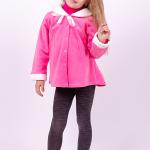 Пальто детское, розовое 050052901-005