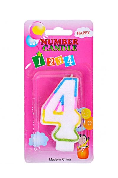 Свічка-цифра для торта 4, 809783600-113