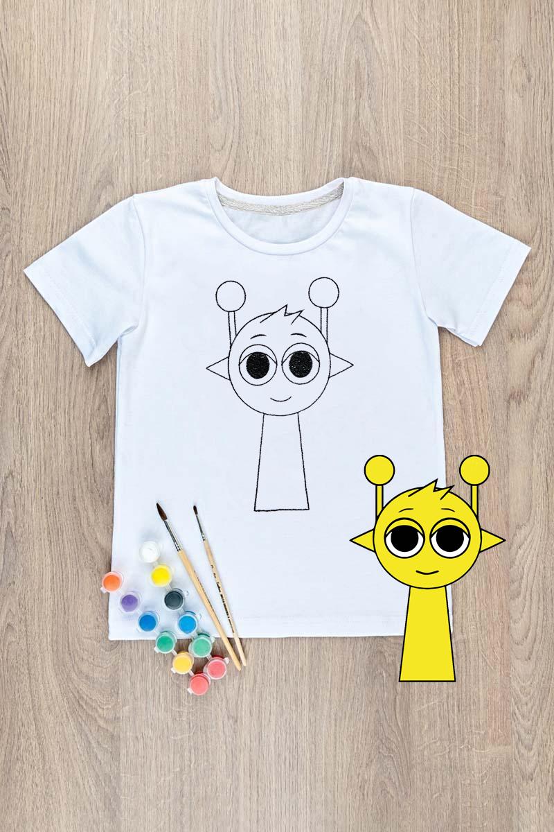 Футболка-розмальовка дитяча Спрункі Саймон, 260315111-097