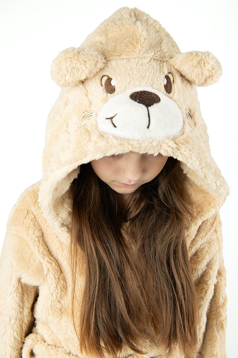 Халат детский Мишка, бежевый 270199504-045