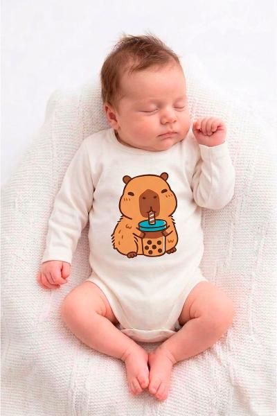 Боді для малюків, молочний 020122304-035