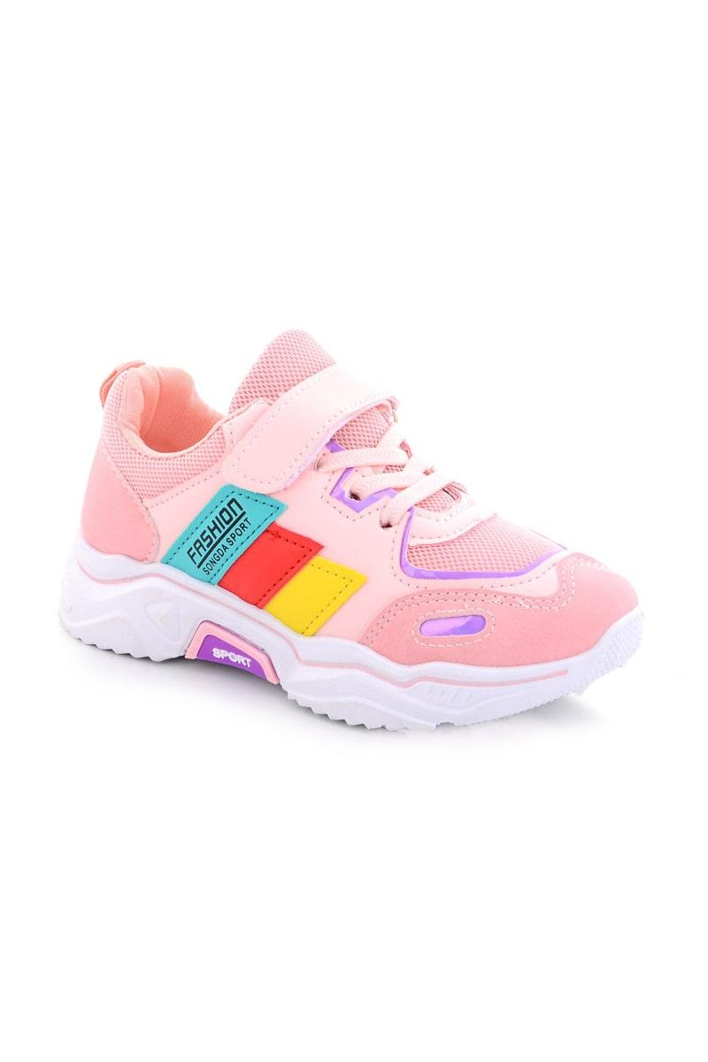 Кросівки дитячі для дівчаток, рожеві 704414700-005