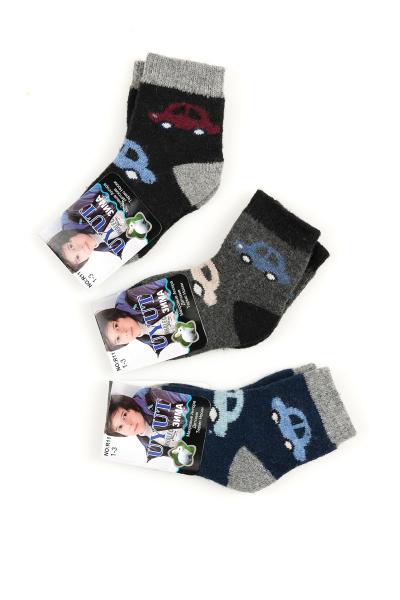 Шкарпетки для хлопчиків махрові, асорті 6007335-000
