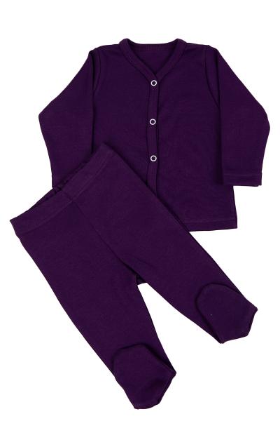 Комплект ясельный, фиолетовый 070427335-160