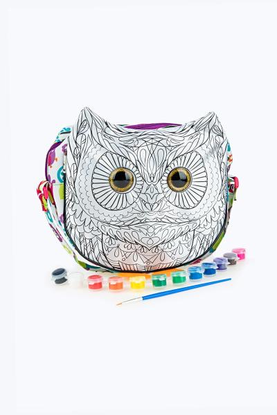 Сумка-розмальовка МY COLOR PET-BAG, СОВА, 851075820-001